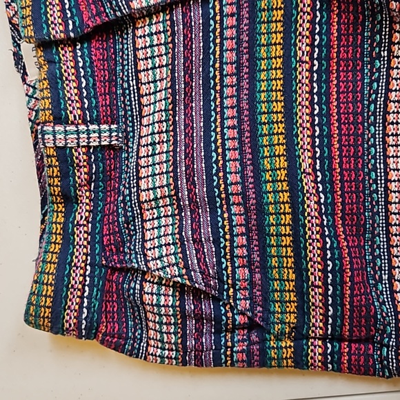 GAP CITY SHORT 6 SHORTS MULTI-COLORED POCKETS BELT LOOPS - Picture 2 of 9